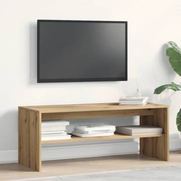 Artisan Oak TV Cabinet - 100x40x40 cm Engineered Wood