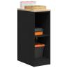  Garage Storage Cabinet Black 30x51x85 cm Solid Wood Pine Colour black Size 30 x 51 x 85 cm Quantity in Package 1 Model 2 shelves 