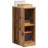 Garage Storage Cabinet Old Wood - 30x51x85 cm Solid Pine