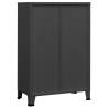 Industrial Storage Chest Anthracite - 75x40x115 cm Metal