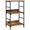 Classic Old Wood Book Cabinet - 50x33x82 cm | Hipo Market