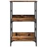 Classic Old Wood Book Cabinet - 50x33x82 cm | Hipo Market