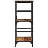 Classic Old Wood Book Cabinet - 50x33x82 cm | Hipo Market