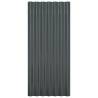 Roof Panels 12 pcs Anthracite Steel 80x36 cm - Durable & Versatile