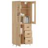 Highboard Sonoma Oak - Stylish Storage Solutions | HipoMarket