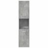 5 Piece Bathroom Furniture Set in Concrete Grey | Hipo Market