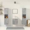 5 Piece Bathroom Furniture Set - Concrete Grey Wood