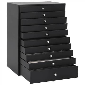 Jewellery Box 10-Layer with Watch Holders - Elegant Storage