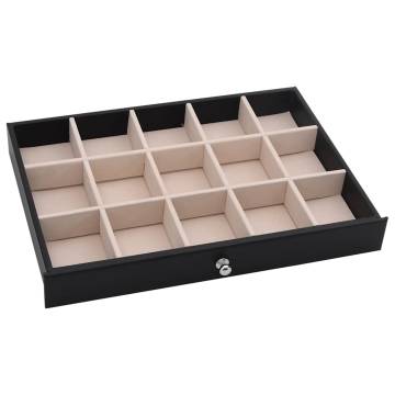 Jewellery Box 10-Layer with Watch Holders - Elegant Storage