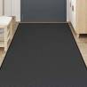 Durable Black Doormat 115x500 cm - Perfect for High Traffic Areas