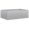 Stylish Galvanised Steel Planter - 120x80x40 cm | HipoMarket