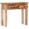 Rustic Console Table 90.5x30x75cm | Solid Acacia & Reclaimed Wood