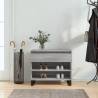 Shoe Cabinet Grey Sonoma 70x36x60 cm Engineered Wood Colour grey sonoma Quantity in Package 1 Number of Number of shelves 