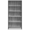 Bookcase Grey Sonoma 80.5x35x170.5 cm | Stylish Storage Solution