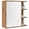  Bathroom Mirror Cabinet Artisan Oak 62.5x20.5x64 cm Engineered Wood Colour artisan oak Quantity in Package 1 