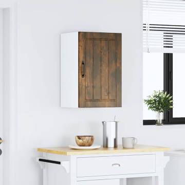 Kitchen Wall Cabinet Lucca in Smoked Oak - Stylish Storage