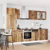 8 Piece Kitchen Cabinet Set - Kalmar Old Wood | Hipo Market