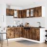 11 Piece Kitchen Cabinet Set Lucca in Smoked Oak - Hipomarket