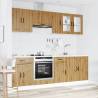 8 Piece Kitchen Cabinet Set - Kalmar Artisan Oak | HipoMarket