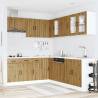 11 Piece Kitchen Cabinet Set - Lucca Artisan Oak | Hipomarket