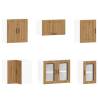 11 Piece Kitchen Cabinet Set - Lucca Artisan Oak | Hipomarket