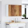 Lucca Old Wood Kitchen Wall Cabinet - Stylish Storage Solution