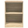 Garage Storage Cabinet Sonoma Oak - Solid Wood Pine | HipoMarket