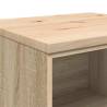 Garage Storage Cabinet Sonoma Oak - Solid Wood Pine | HipoMarket