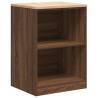 Garage Storage Cabinet Brown Oak - 60x51x85 cm Solid Wood Pine