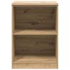 Garage Storage Cabinet Artisan Oak - Solid Wood Pine - 60x51x85 cm