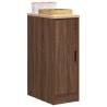 Garage Storage Cabinet Brown Oak - Solid Wood 30x51x85 cm