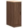 Garage Storage Cabinet Brown Oak - Solid Wood 30x51x85 cm