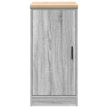 Garage Storage Cabinet Grey Sonoma - Durable Pine 40x51x85 cm