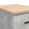 Garage Storage Cabinet Concrete Grey 40x51x85 cm | HipoMarket