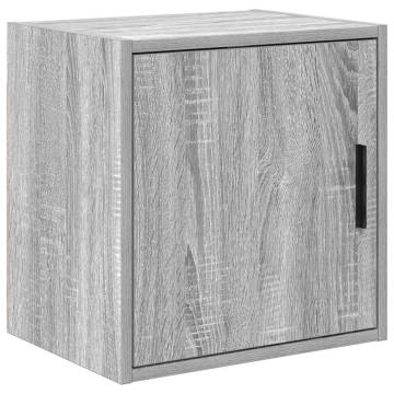 Garage Wall Cabinet in Grey Sonoma - Durable Engineered Wood