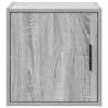 Garage Wall Cabinet in Grey Sonoma - Durable Engineered Wood