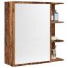  Bathroom Mirror Cabinet Old Wood 62.5x20.5x64 cm Engineered Wood Colour old wood Quantity in Package 1 