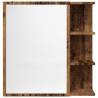 Bathroom Mirror Cabinet in Old Wood - 62.5x20.5x64 cm