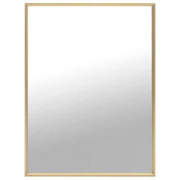 Mirror Gold 80x60 cm - Minimalist Home Decor | Hipo Market