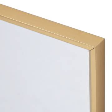 Mirror Gold 80x60 cm - Minimalist Home Decor | Hipo Market