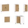 11 Piece Kitchen Cabinet Set - Lucca Artisan Oak | HipoMarket