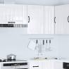 Kitchen Wall Cabinet Lucca - High Gloss White - Hipomarket