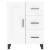 Elegant Highboard White 69.5x34x180 cm | Durable & Stylish