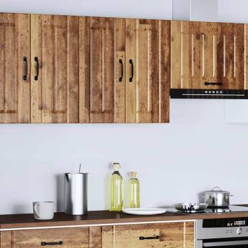 Lucca Kitchen Wall Cabinet - Old Wood Engineered Wood