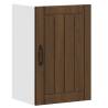 Lucca Brown Oak Engineered Wood Kitchen Wall Cabinet