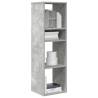  Book Cabinet Concrete Grey 34x31x112 cm Engineered Wood Colour concrete grey Size 34 x 31 x 112 cm Quantity in Package 1 