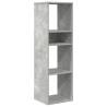 Book Cabinet Concrete Grey - Stylish Engineered Wood Storage