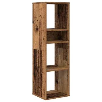 Book Cabinet Old Wood - Stylish & Functional Storage Solution