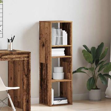 Book Cabinet Old Wood - Stylish & Functional Storage Solution