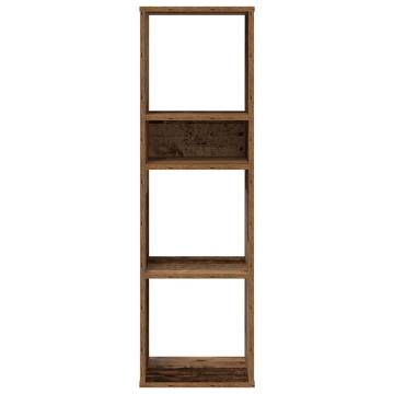 Book Cabinet Old Wood - Stylish & Functional Storage Solution